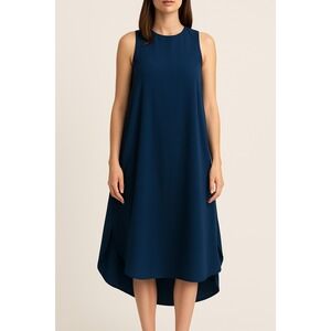 Sleeveless Dress Hi-Lo Hem Casual Party Cocktail Black Size Unknown